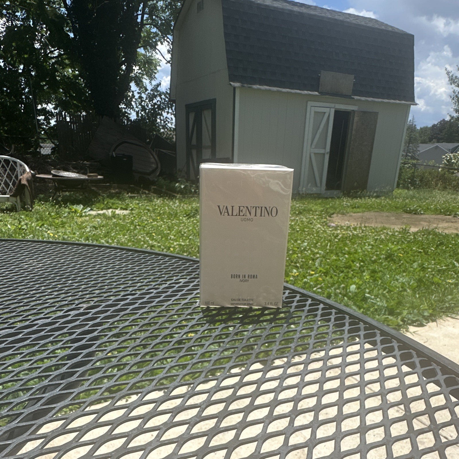 Valentino Uomo Born In Roma Ivory EDT 3.4 fl oz Spray, Regular Size