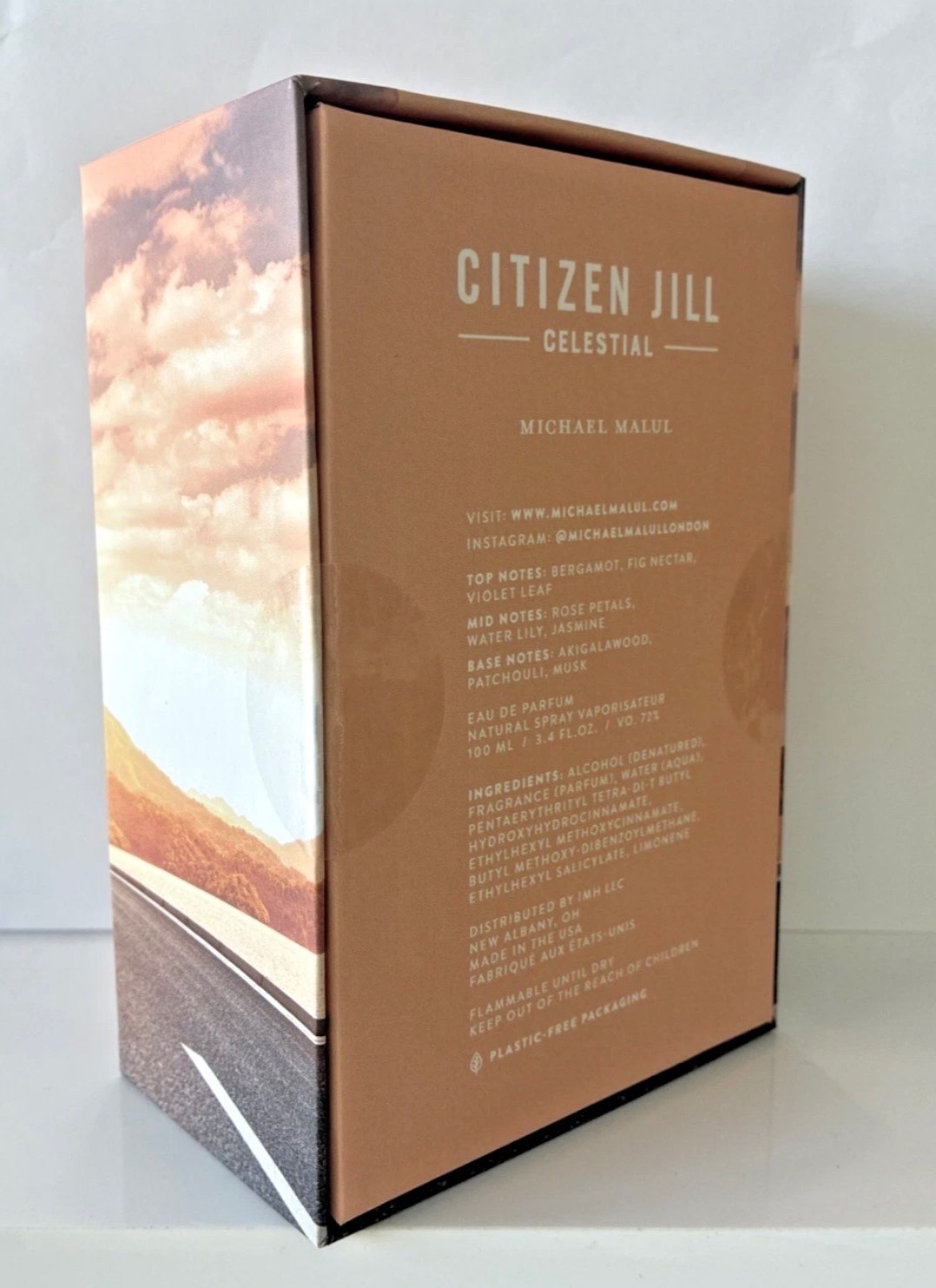 CITIZEN JILL CELESTIAL BY MICHAEL MALUL / 3.4 EDP SPRAY / NIB SEALED / AUTHENTIC
