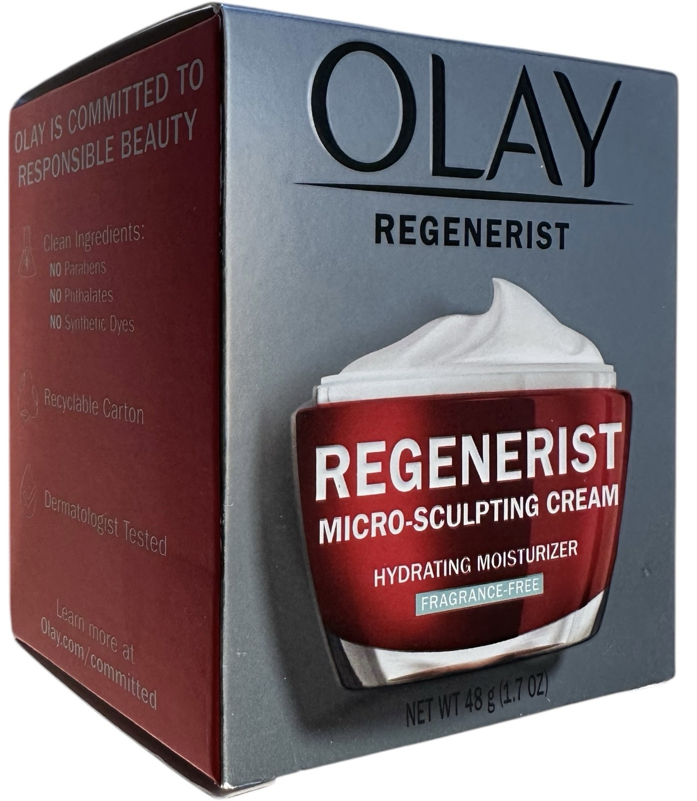 Olay Regenerist Micro-Sculpting Cream Anti Aging Moisturizer 1.7oz FragranceFree