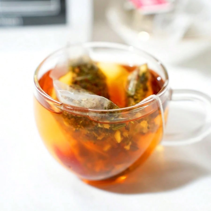 Mullein Ginseng Dandelion Root Herbal Tea No Additives Daily Blend
