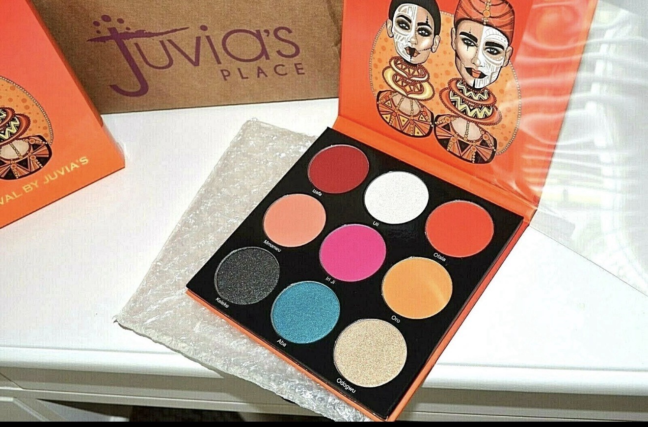 Juvia’s Place The Festival Eyeshadow Palette Pressed Powder Shimmer 1.14oz