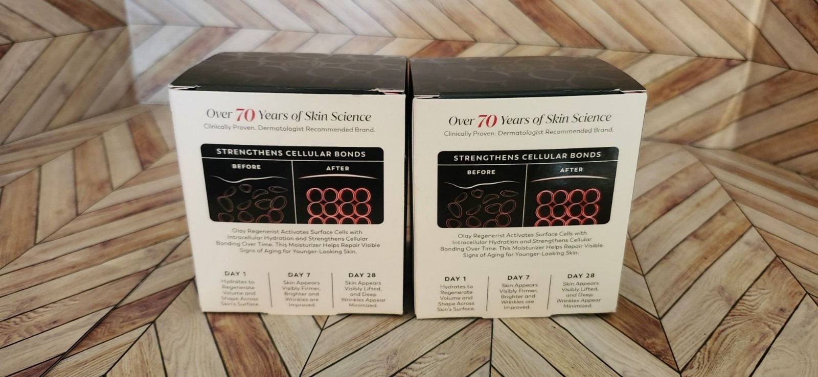 Olay Regenerist Micro-Sculpting Cream Anti-Aging Moisturizer 1.7oz Set of 2