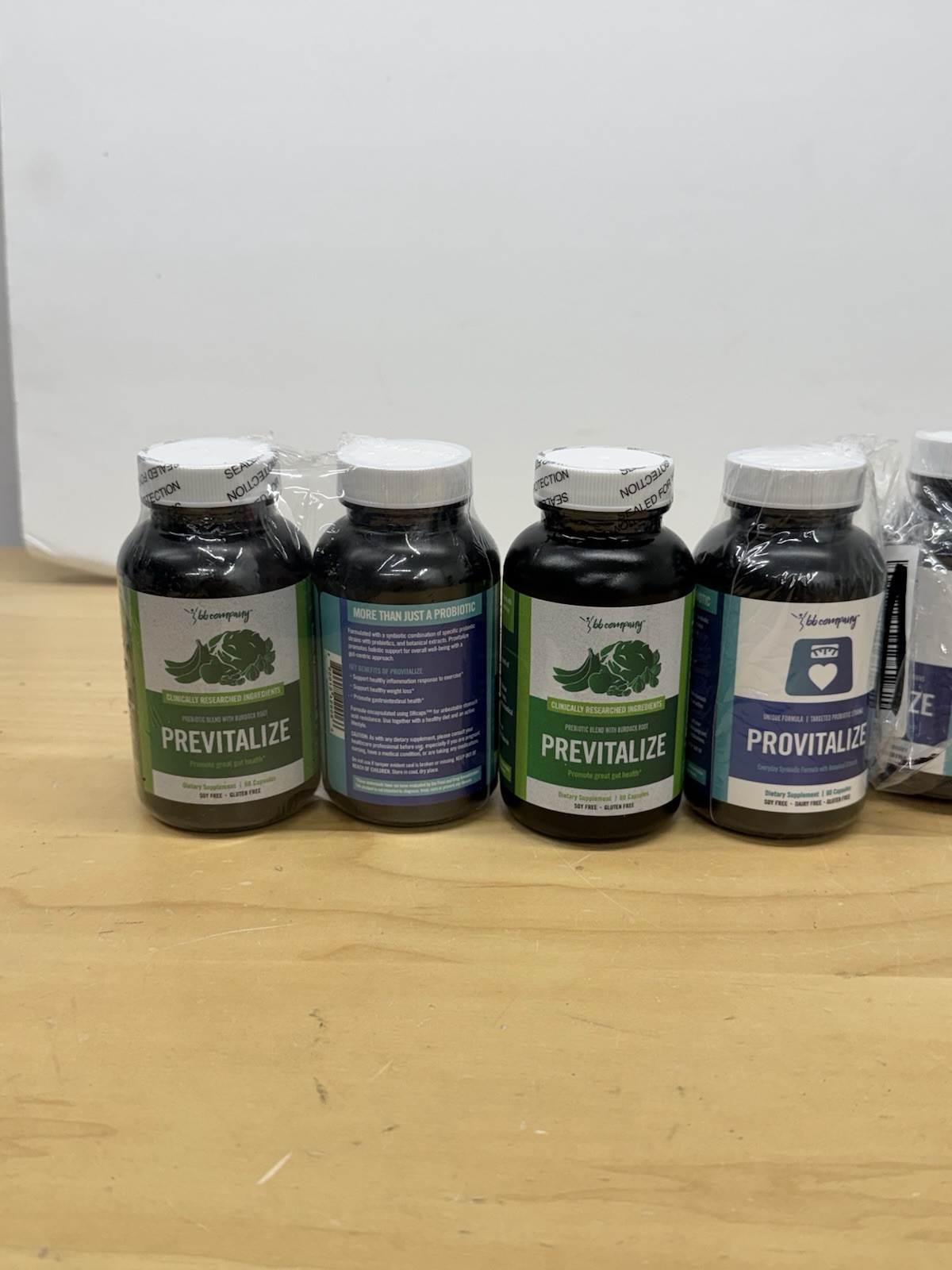 Bb Company Provitalize & Previtalize for Gut Health New Exp: 01/2027 4 Pack