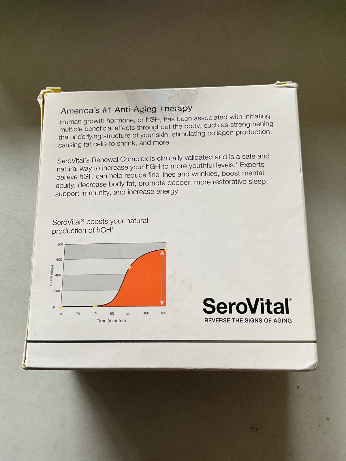 Serovital Anti-Aging Therapy 84 Capsules Exp. 05/2027