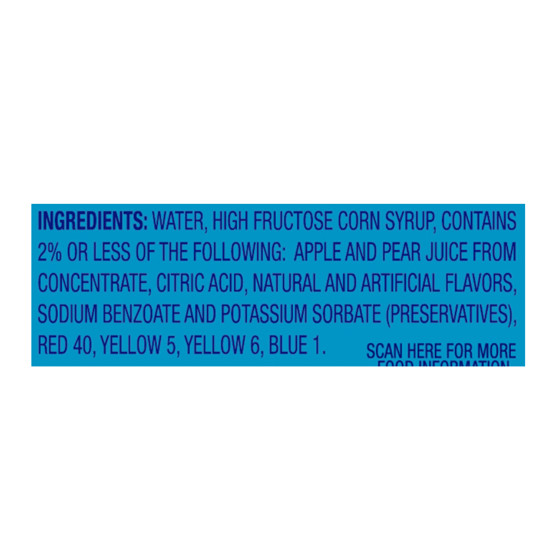 Pop-Ice Assorted Fruit Freezer Ice Pops, Gluten-Free Frozen Snack, 1.5 oz, 80 Ct
