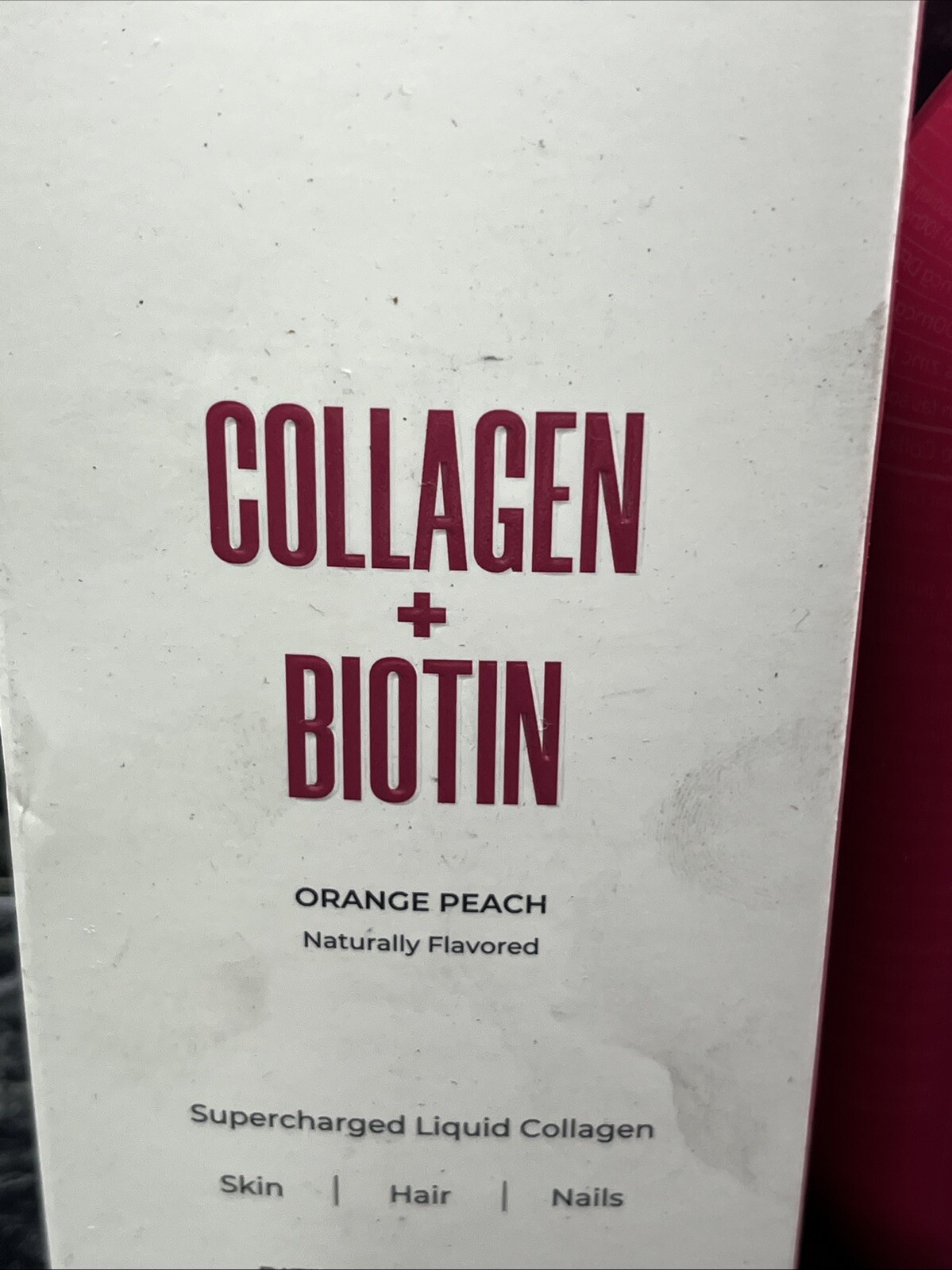 MAELYS COLLAGEN + BIOTIN ORANGE PEACH SUPERCHARGED LIQUID COLLAGEN 16.9oz NEW 🔥