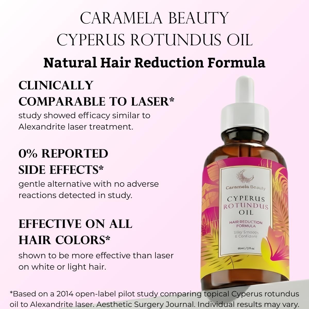 Caramela Beauty Botanical Body Oil 60ml Natural Botanical Body Oil