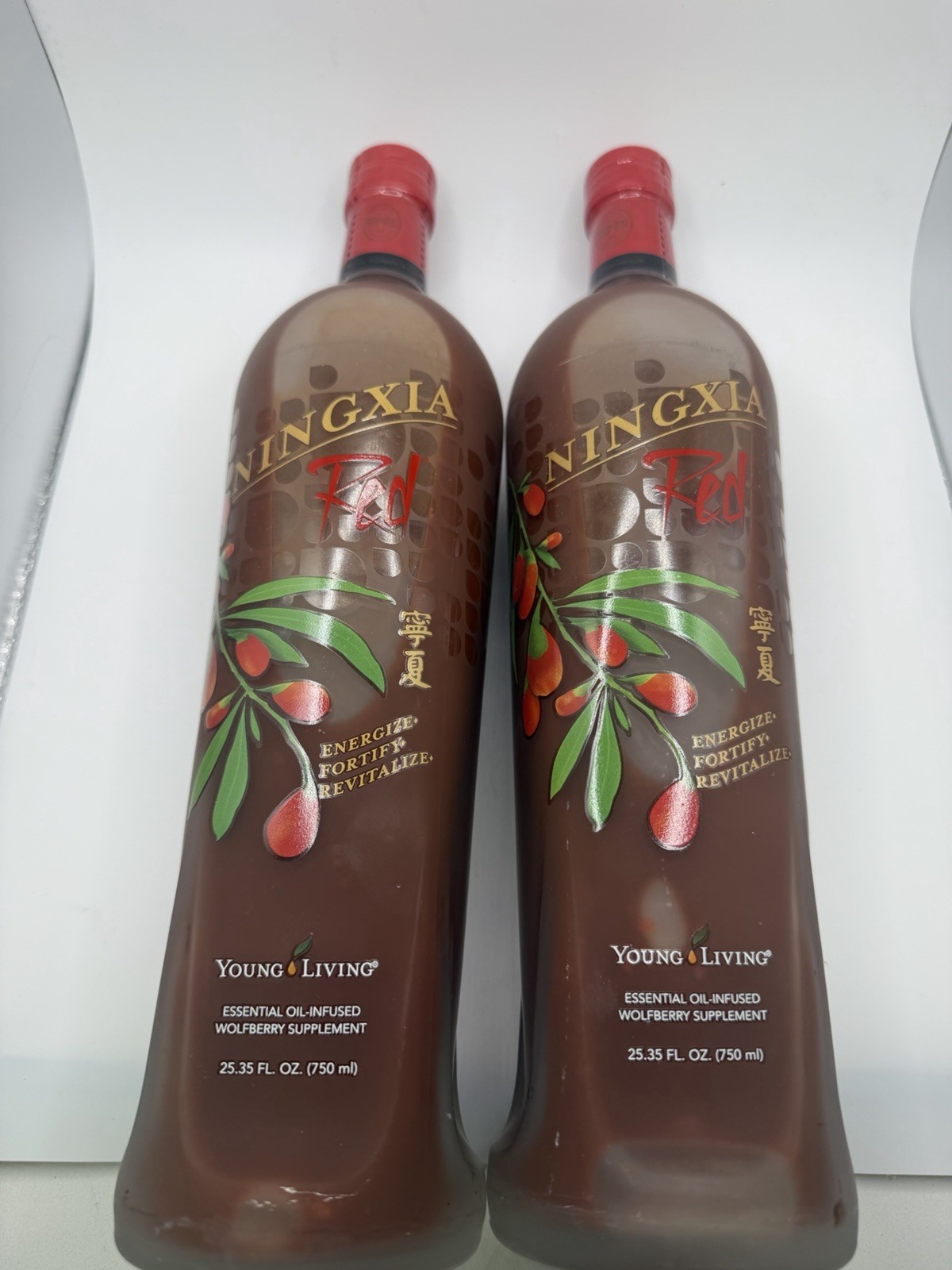NingXia Red Essential Oil Infused Wolfberry Supp. Sealed. EXP 12/25. Pack Of 2.