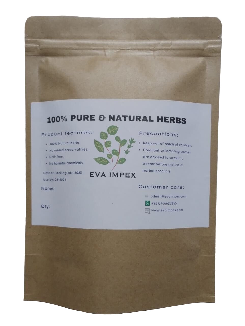 Bacopa Monnieri Powder 50% Bacosides (100 % Pure) And Free Fast Shipping