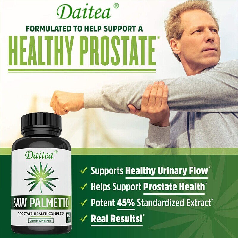 Saw Palmetto 500mg – Premium Prostate Health Support Supplement for Men
