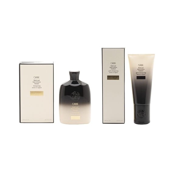 Oribe Gold Lust Repair Restore Shampoo 8.5 oz Conditioner 6.8 oz Set