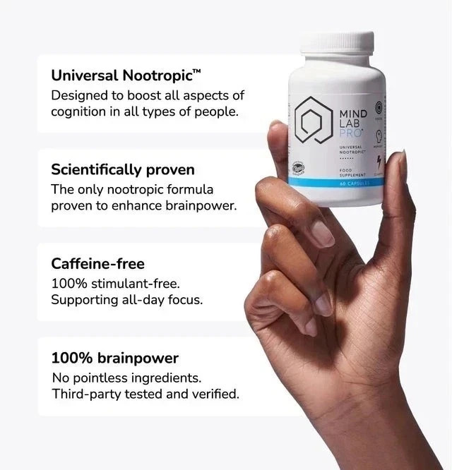 Universal Nootropic – Focus Memory Plus Mental Clarity 60 Capsules