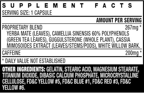 Stacker two Dietary Supplement “Fat Burner Weight Loss” Capsules 100 Count