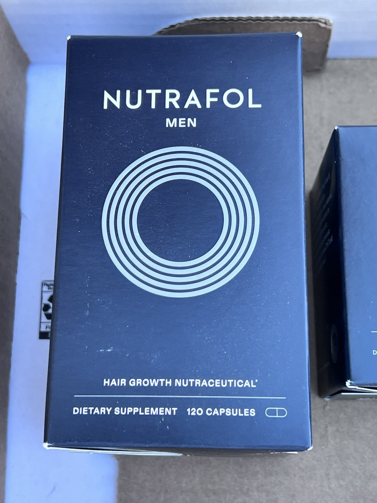 Lot of TwoNUTRAFOL Men Hair Growth Nutraceutical 120 Capsules And DHT Inhibitor