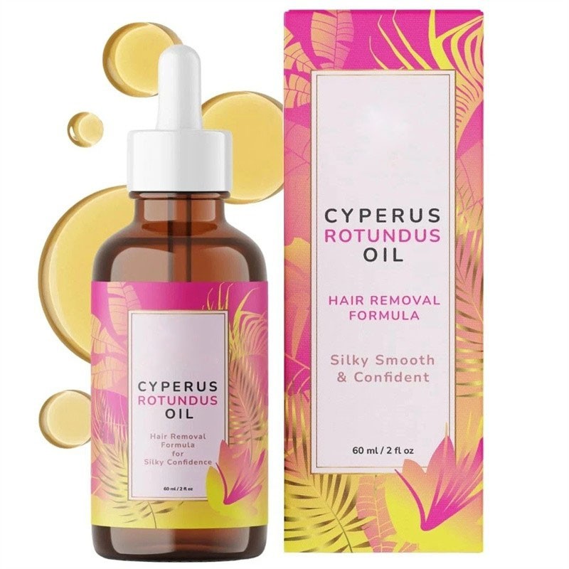 5PCS Cyperus Rotundus Oil – 60ml Natural Cyperus Rotundus Oil For Hair Removal