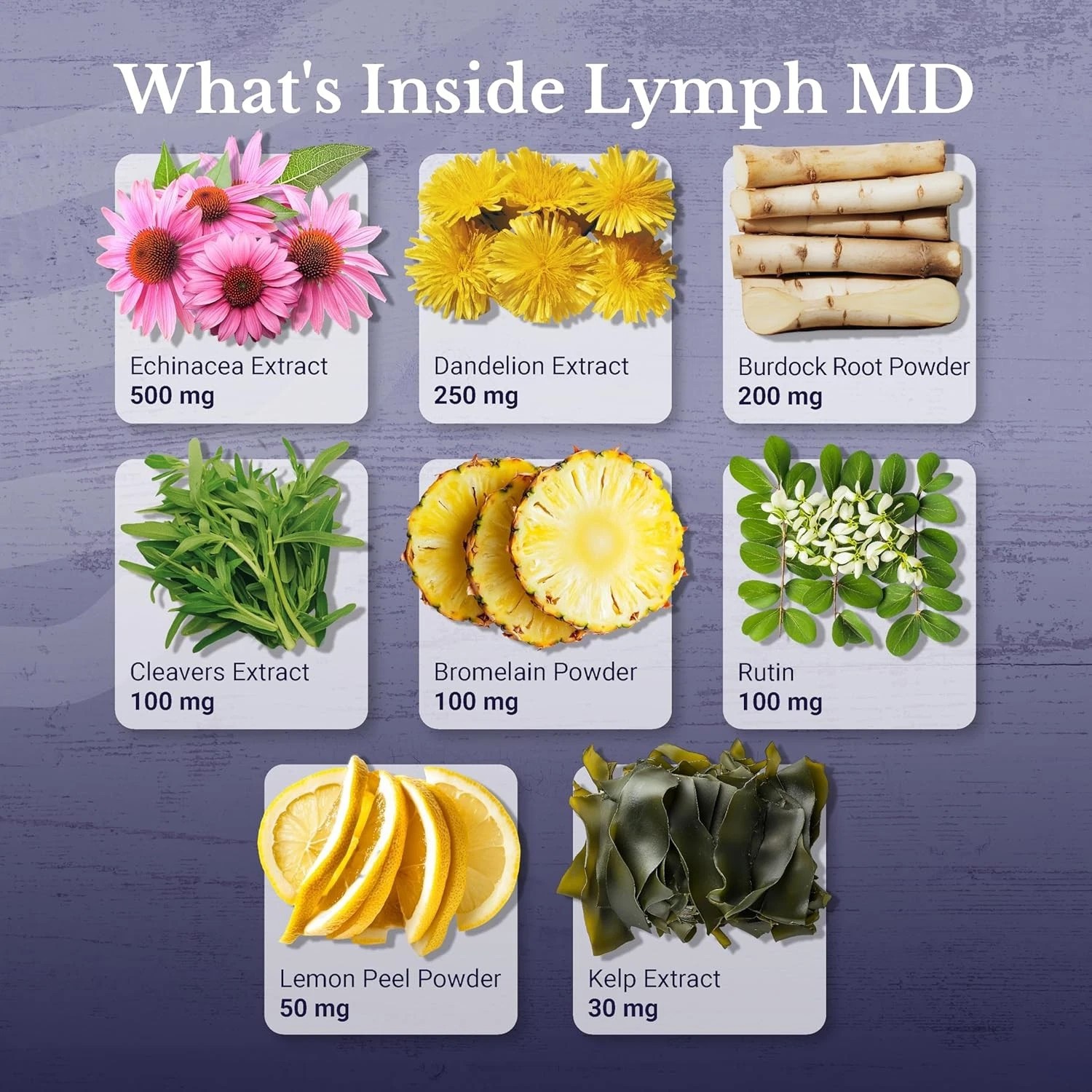5 Bottles Lymph MD 60 Vegetarian Capsules Lymphatic Health Supplement