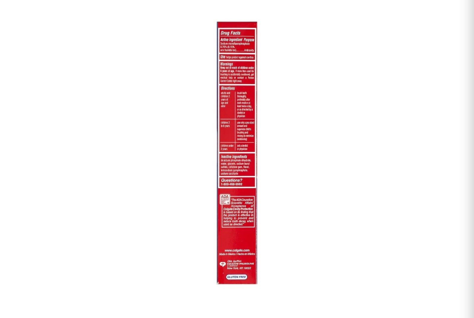 Colgate Cavity Protection Fluoride Toothpaste Anticavity Great Regular 2.5oz 6pk