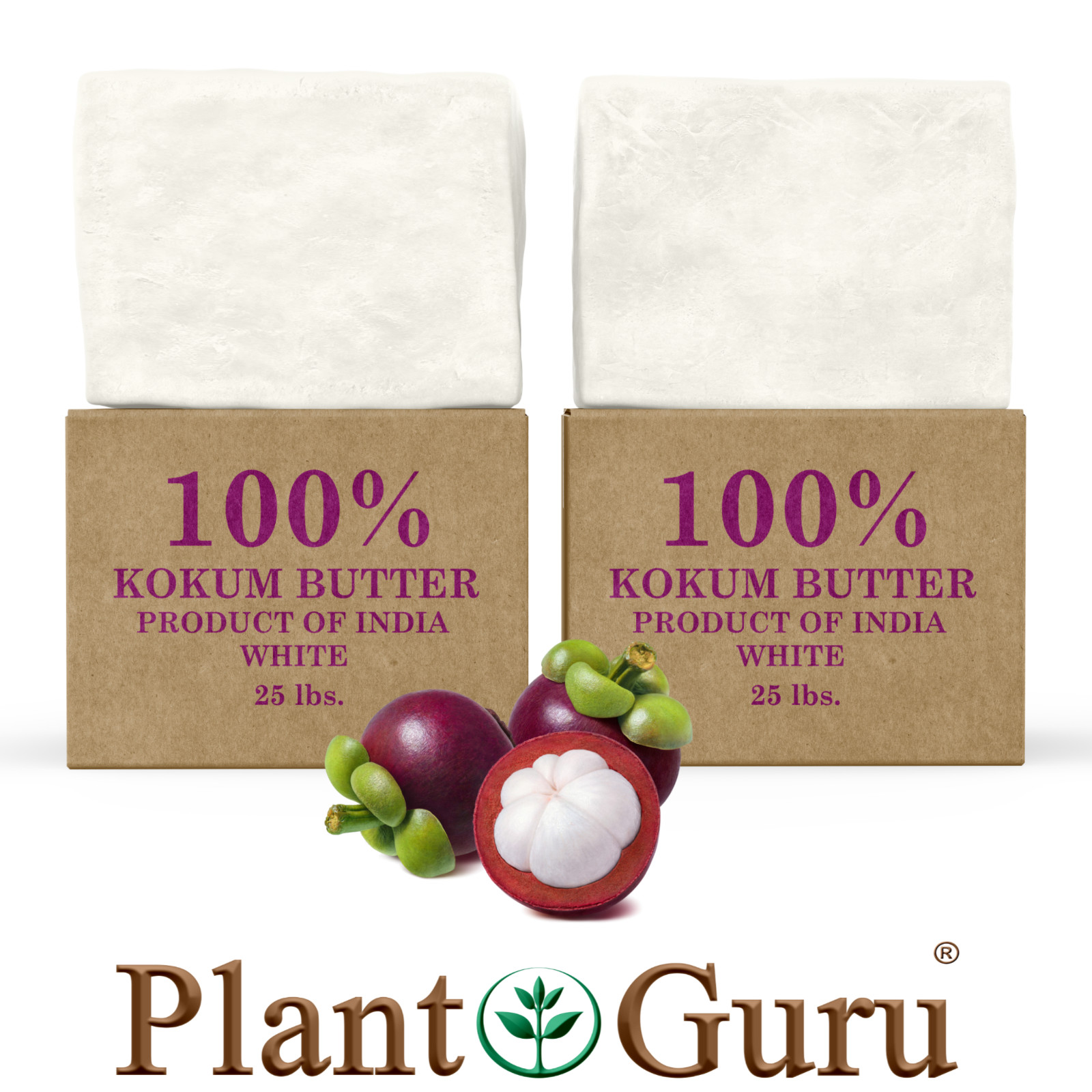 Raw Kokum Butter 100% Pure Natural Organic Cold Pressed Bulk Wholesale