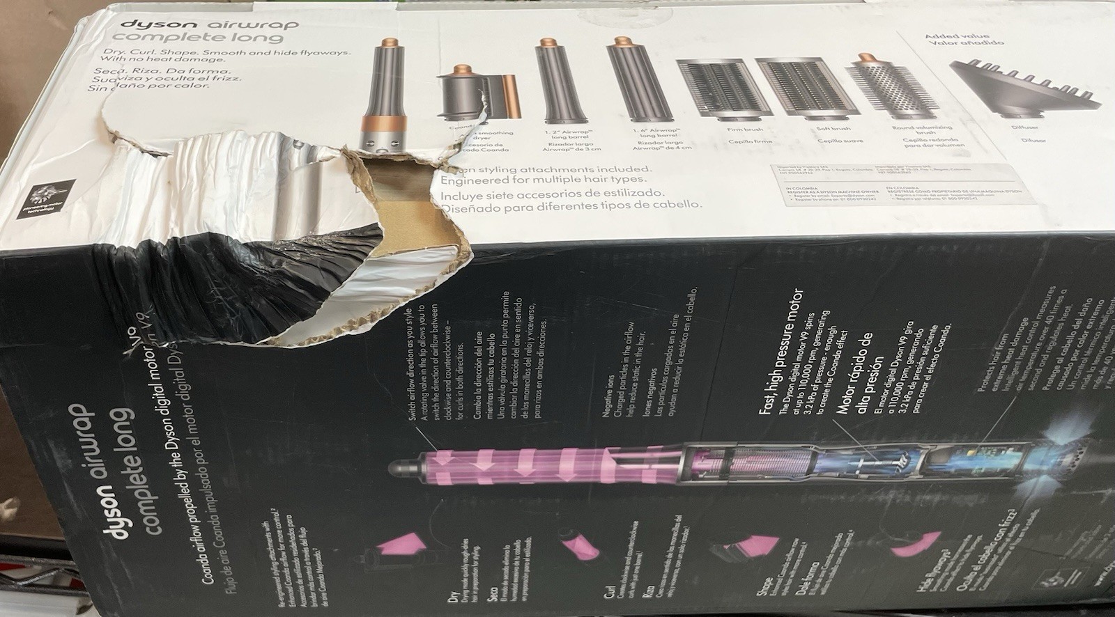Dyson Airwrap Multi-Styler Complete Long – Open Box-New. Never Been Used See Pic