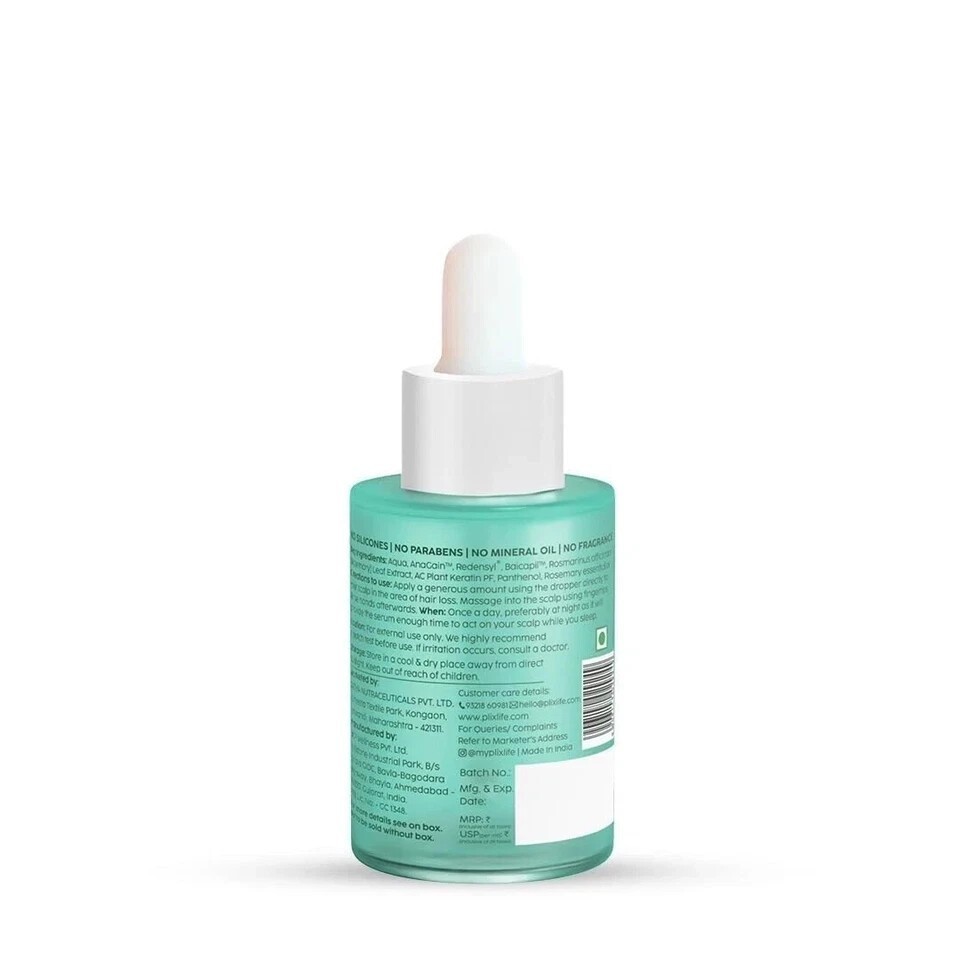 PLIX – Rosemary Hair Growth Serum with 3% Redensyl,4% Ana Gai, 3% Baicapil, 30ml