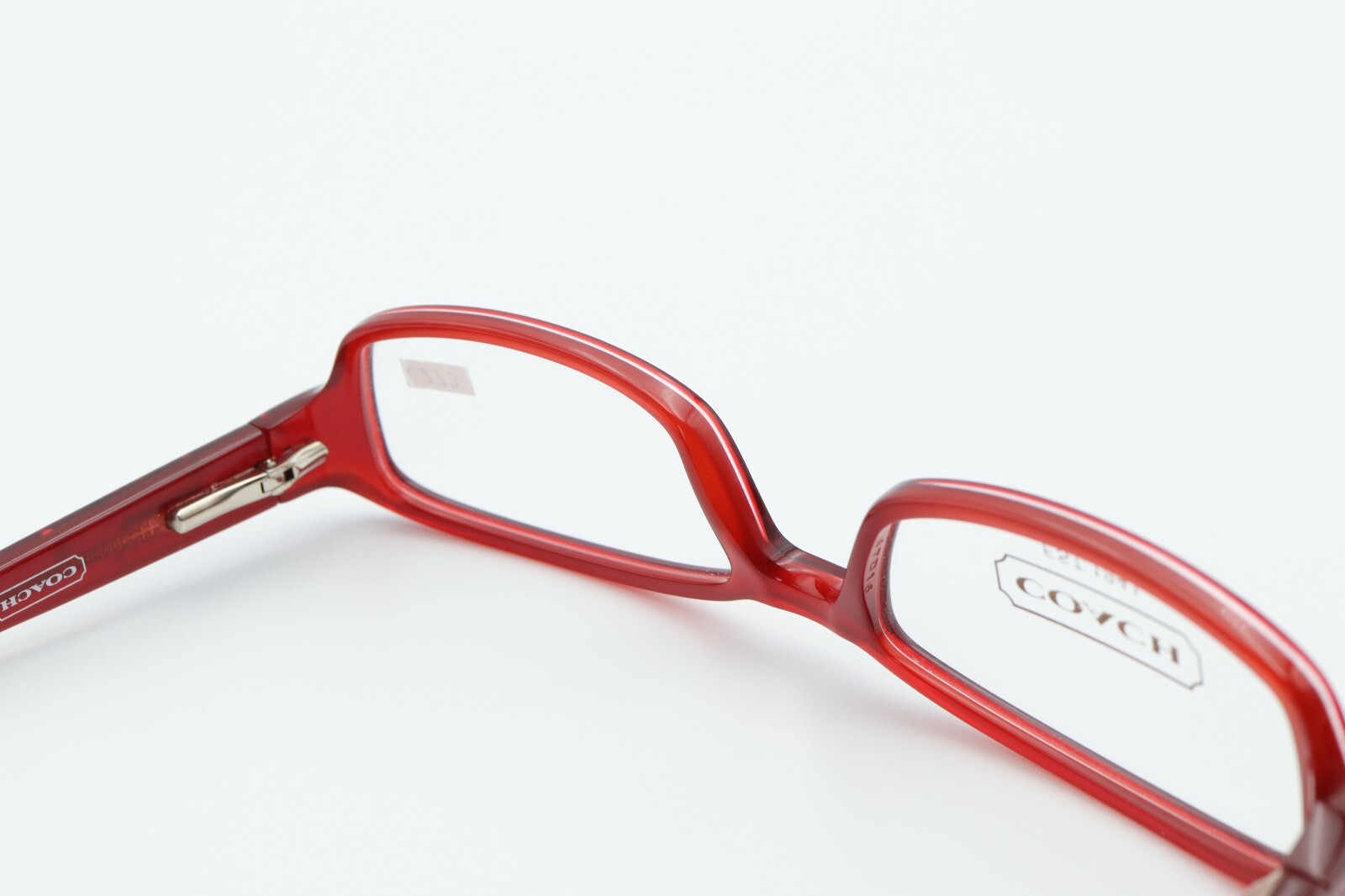 COACH BLONDELLE 2033 Red 47-16-130 Frames Flex Hinges w/Case SMALL C273