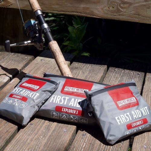 First Aid Only Pac-Kit Watertight Explorer 1 First Aid Kit for Hiking Camping