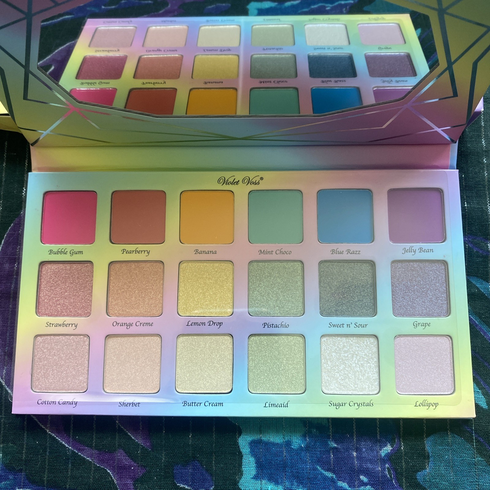 Sugar Crystals Violet Voss Eyeshadow Palette 52.4 g/1.14 oz NEW 🍑