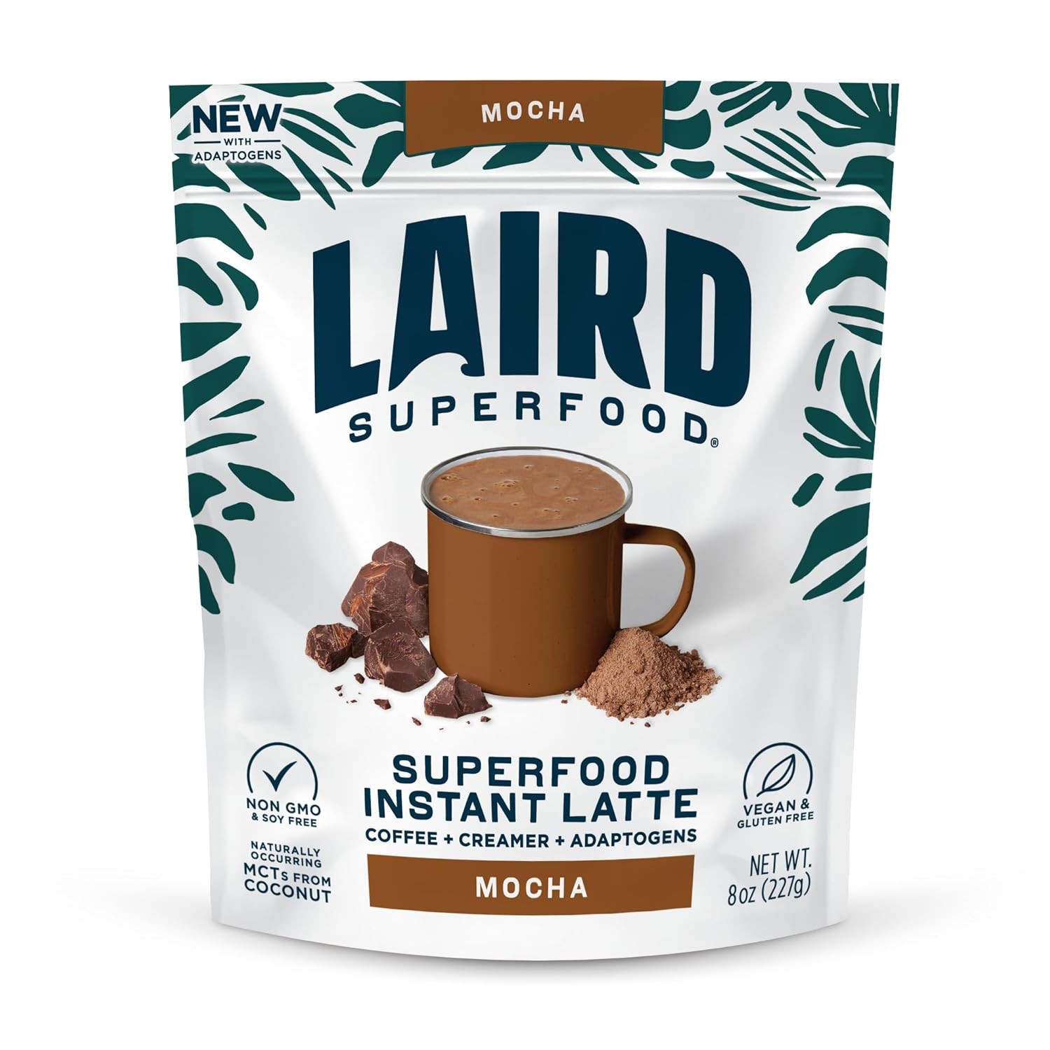 Protein Instant Latte, Sweet & Creamy, Non-Dairy, Superfood Creamer and Coffee,