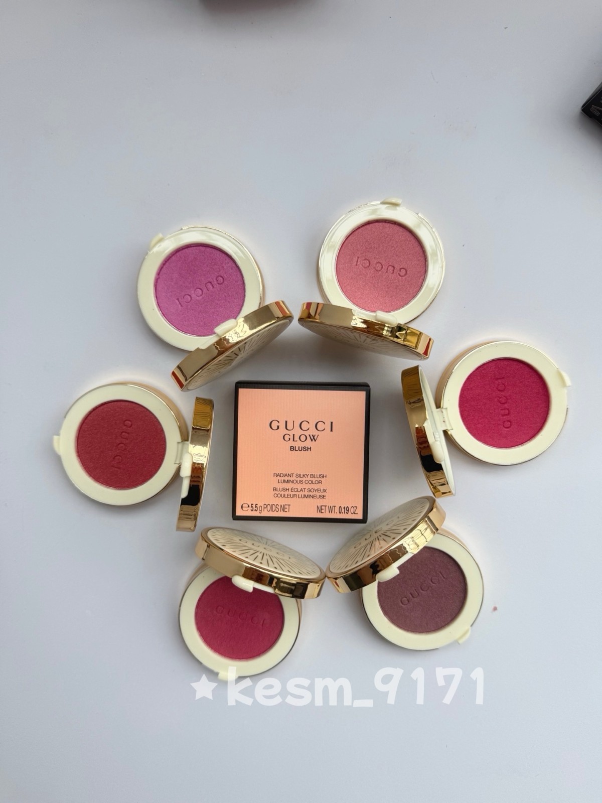 GUCCI GLOW BLUSH Radiant Silky Blush 5.5g/0.19oz