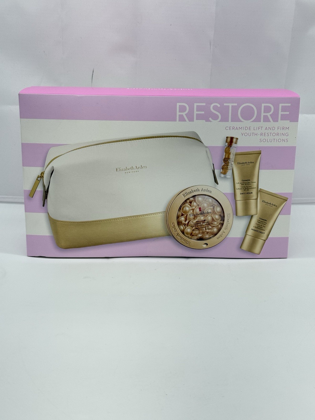 Elizabeth Arden Ceramide Lift & Firm Youth-Restoring Set (4 Pcs + 1 Bag)