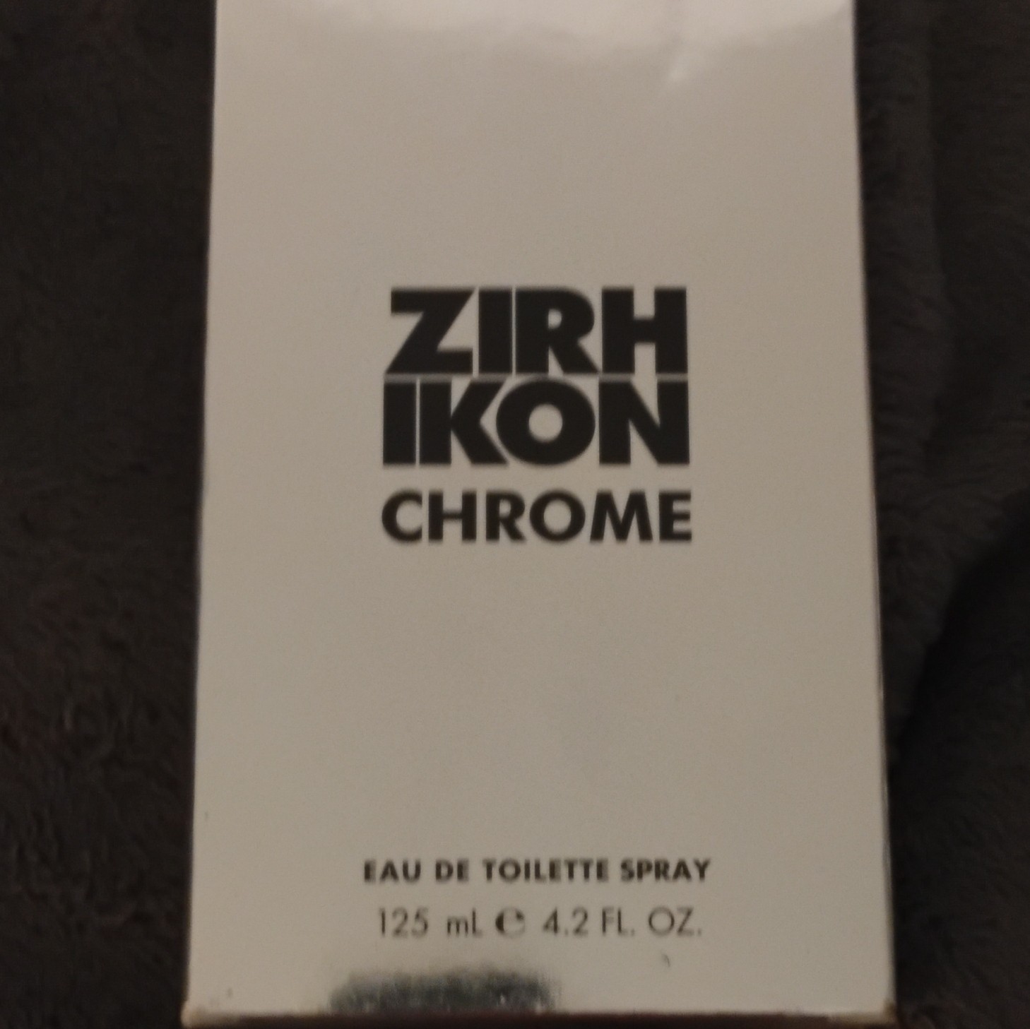ZIRH IKON Chrome Eau de Toilette Spray, Regular Size 4.2 fl oz