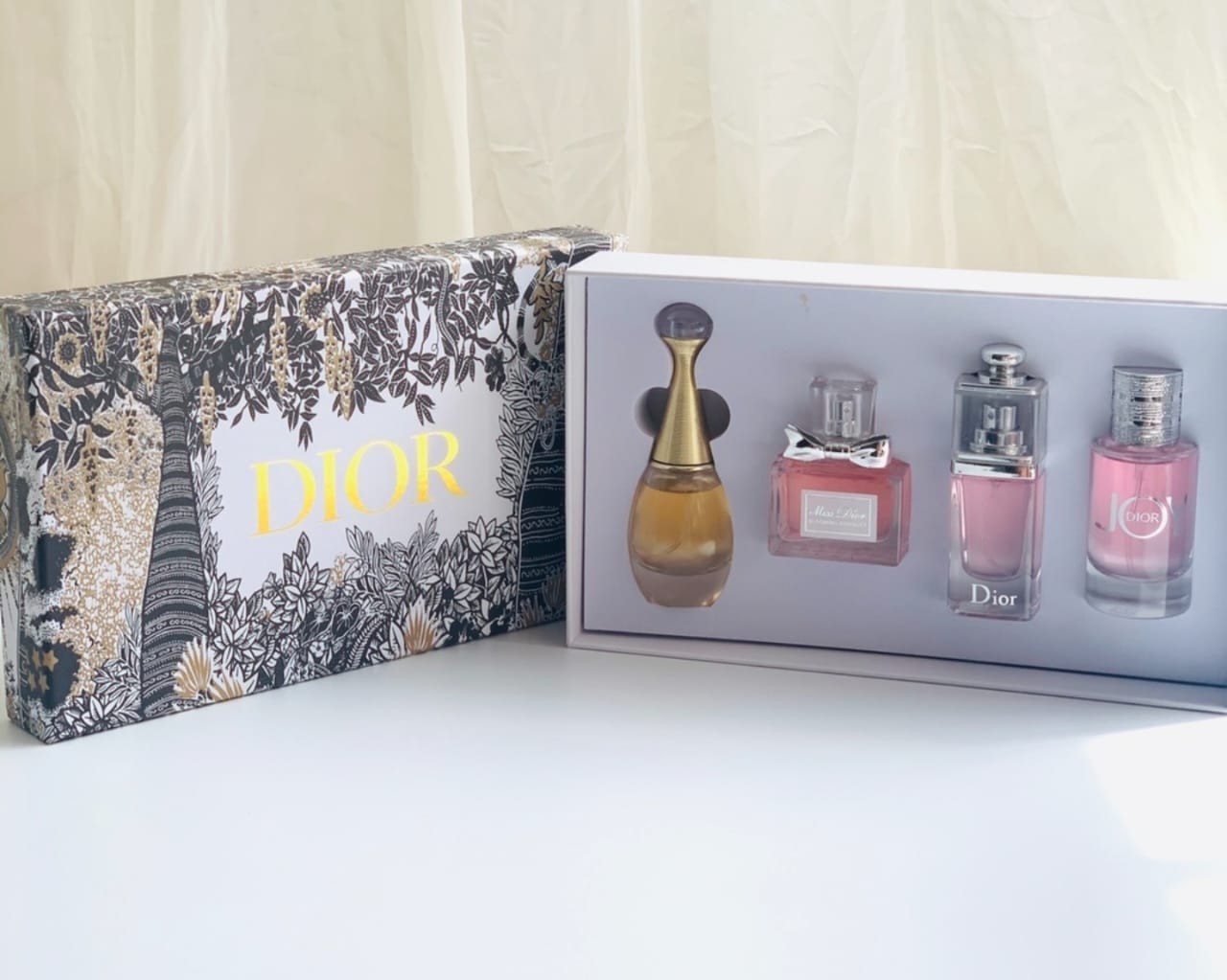 Dior Floral Perfume Gift Box Eau De Parfum J’adore Miss Dior Addict JOY Goft