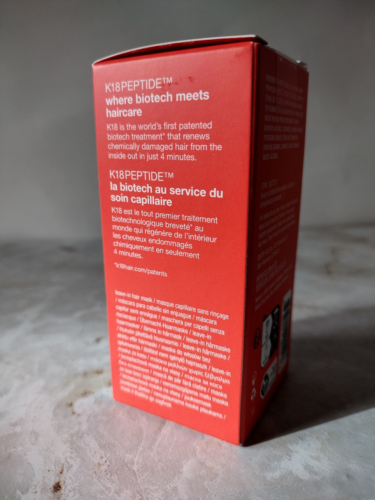 K18 Biomimetic Hairscience Leave-in Molecular Repair Hair Mask 50ml NEW & SEALED