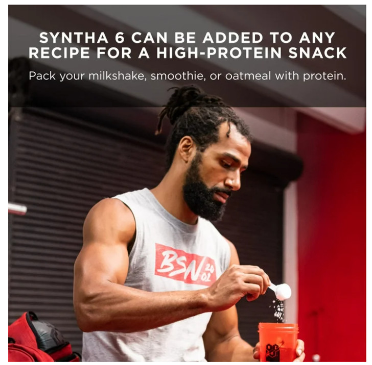 BSN Syntha-6 Whey Protein Powder Chocolate 2.91LB