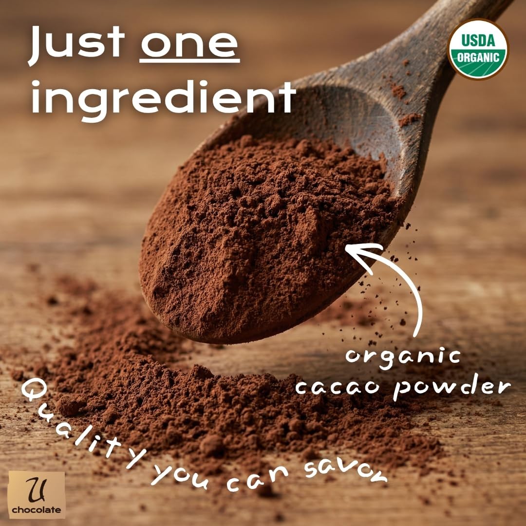 1 LB (16 OZ ) Organic Raw Cacao Powder 100% Pure, ALL NATURAL,ALWAYS FRESH