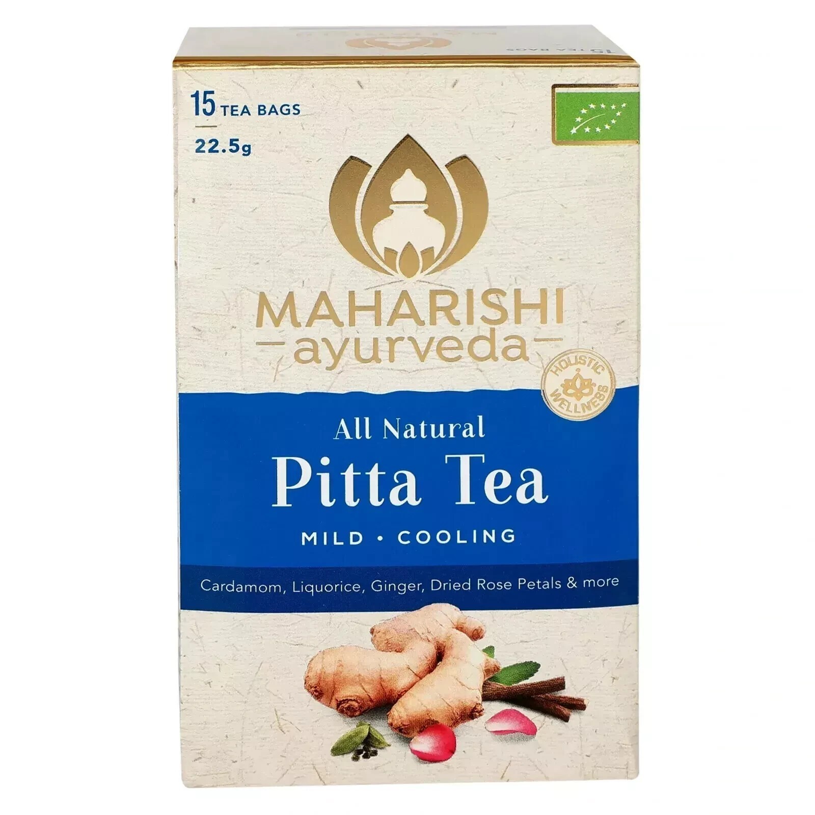Maharishi Ayurveda Organic Pitta Tea – 15 tea bags. Pack of 2 – FREE SHIPPING
