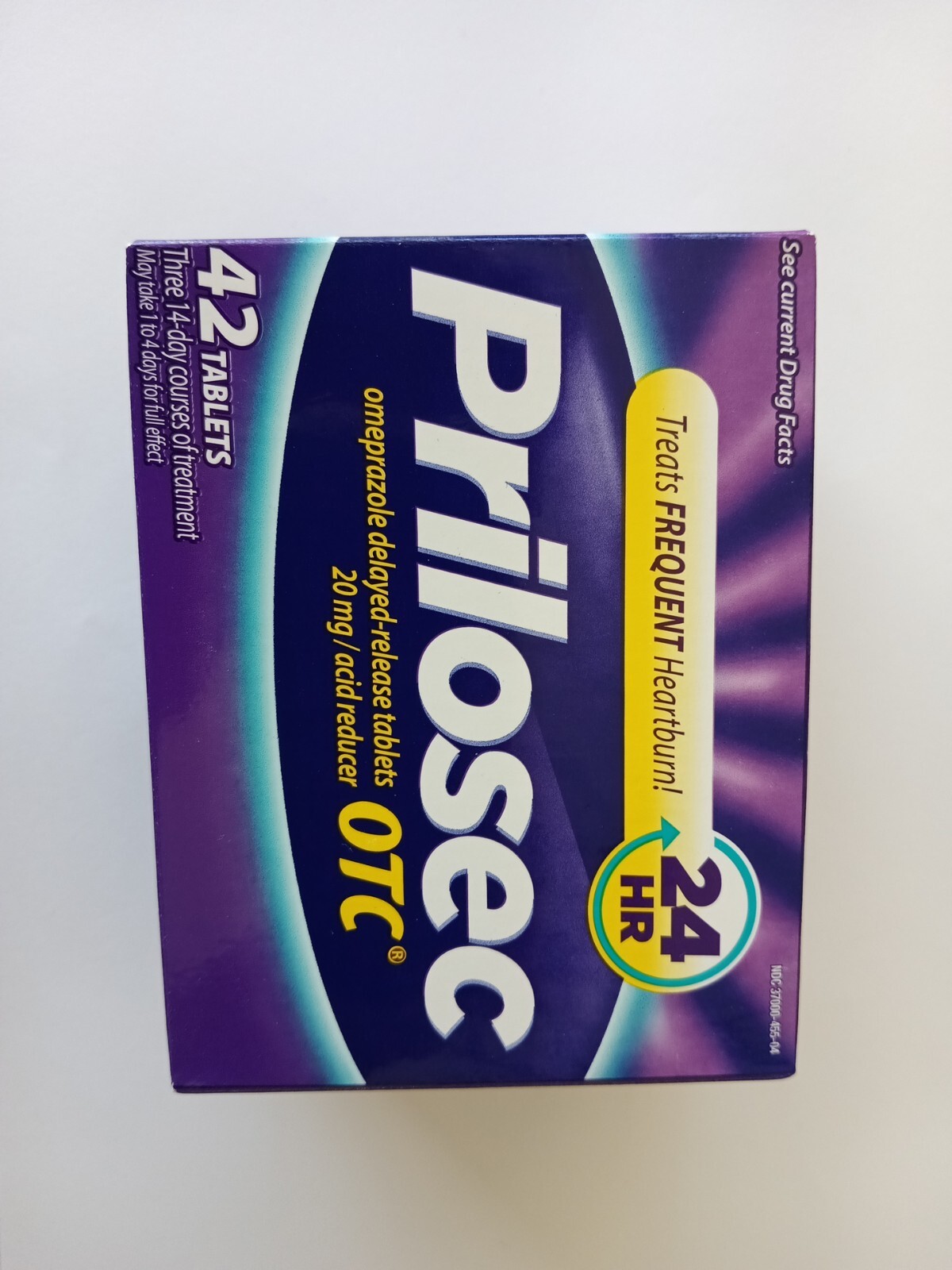 Prilosec otc 42 Tablets 20mg Treat Frequent Heartburn!