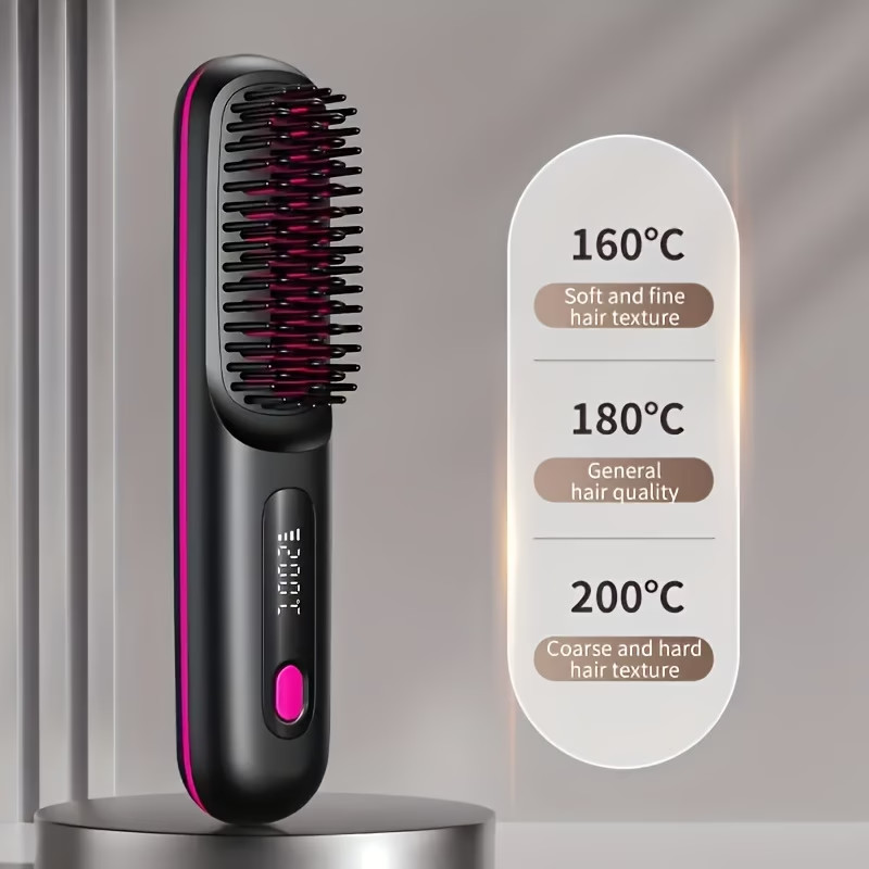 Hot Cordless Rechargeable Mini Hair Straightener