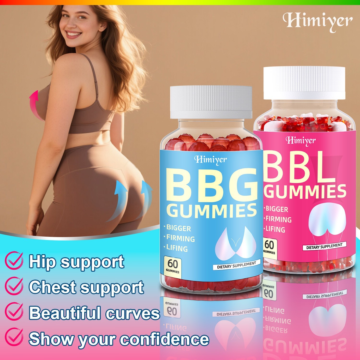 BBG&BBL Bundle – Perfect chest & butt curves, fitness shaping, full and firm