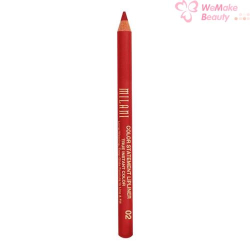 Milani Color Statement Lip Liner Pencil 02 True Red 0.04oz / 1.14g New