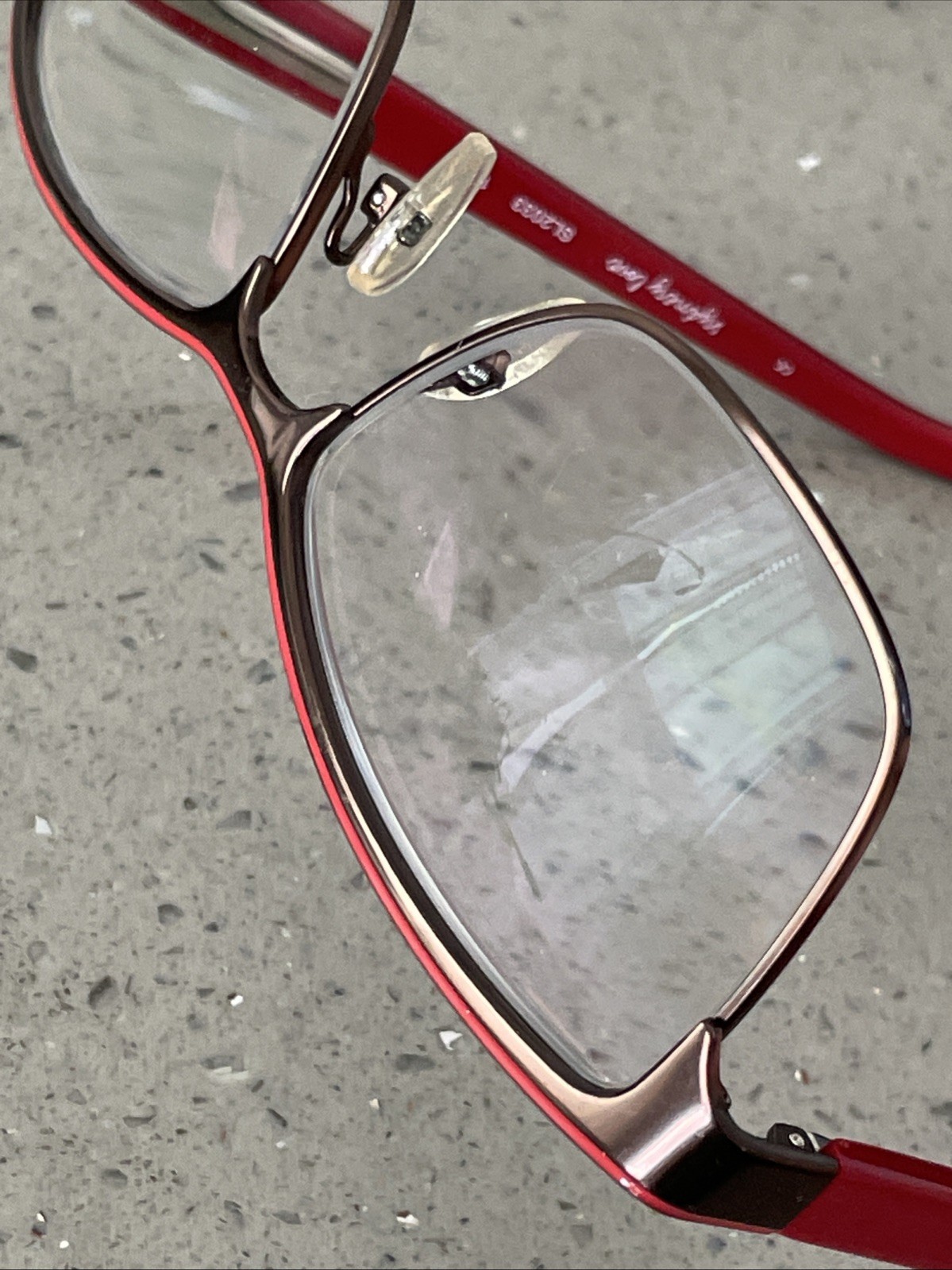 SYDNEY LOVE SL 2033 BROWN RED 53-16-140 FLEX HINGE EYEGLASSES Frames ONLY