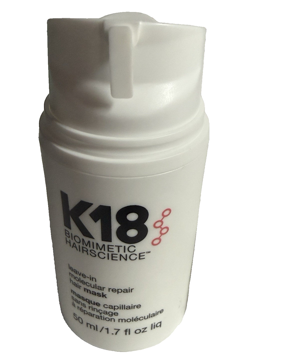 K18 Leave In Molecular Repair Hair Mask Biomimetic Hairscience, 1.7 fl oz NWOB