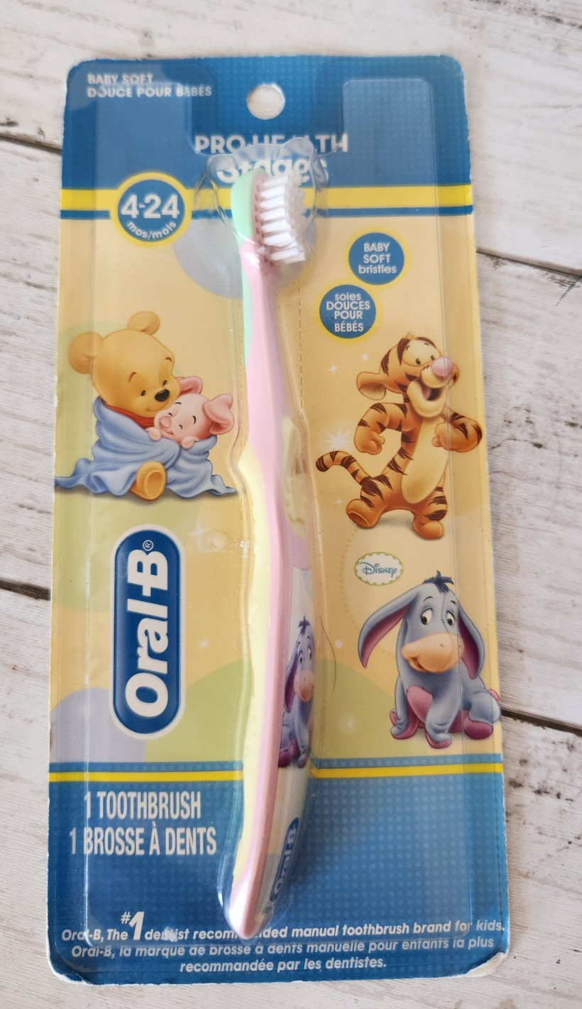 2011 Oral B Pro Health Stages Toothbrush Winnie The Pooh 4-24M