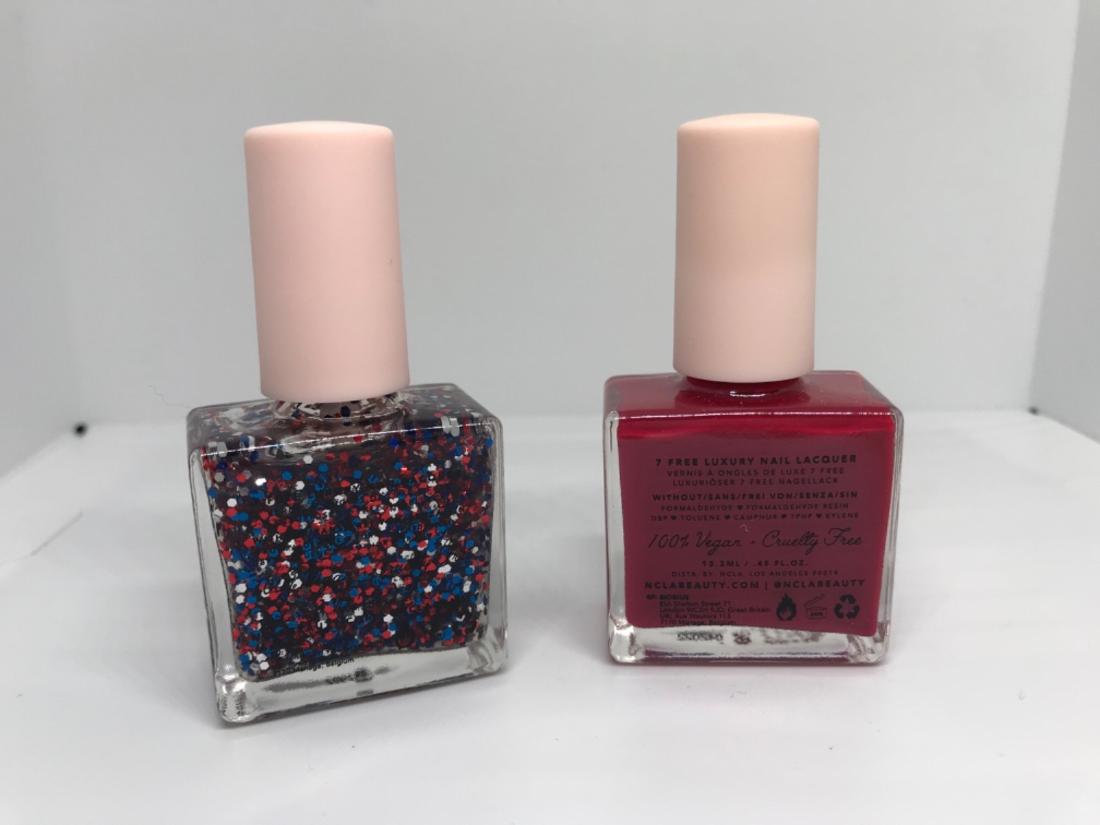 New-NCLA Beauty ~ United States Of Glitter Nail Polish Duo