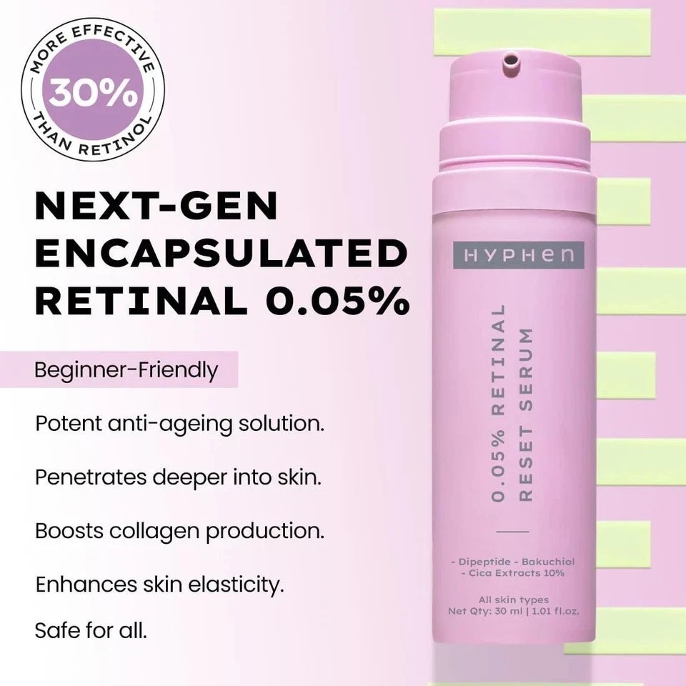 Hyphen Retinal Reset Serum For All Skin Types 30ml