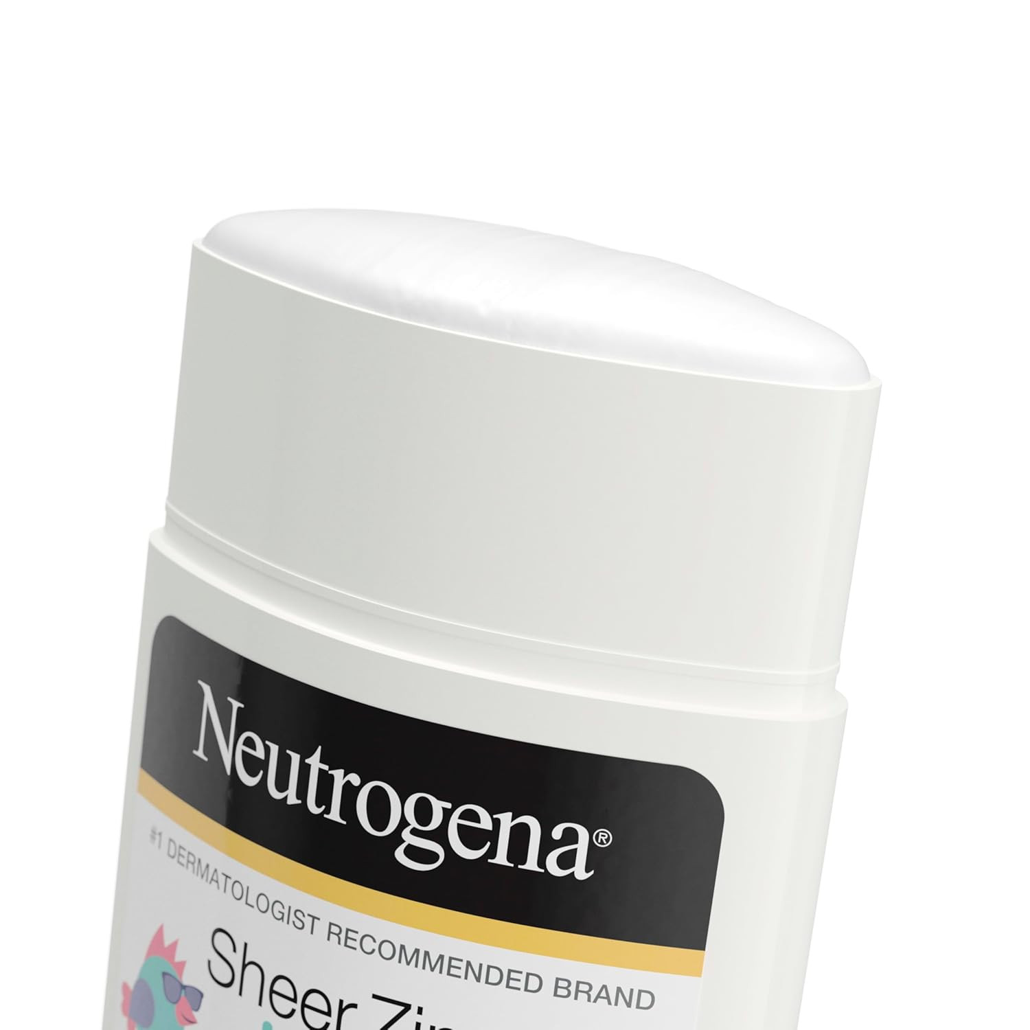 Neutrogena Sheer Zinc Oxide Kids Mineral Sunscreen Stick, Broad Spectrum SPF 50+