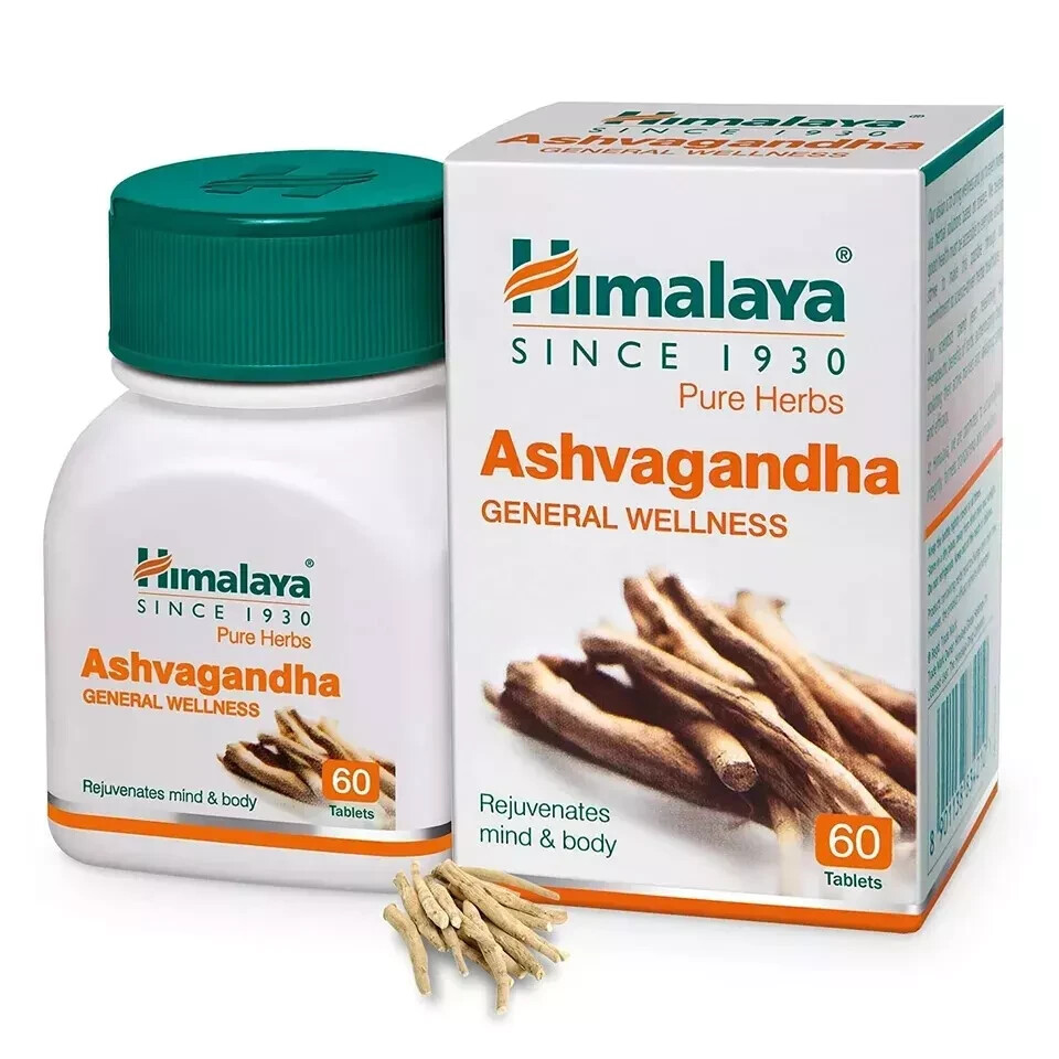 🌿 Himalaya Ashvagandha | Pack of 15 | 60 Tablets Each |Expiry 02/2027