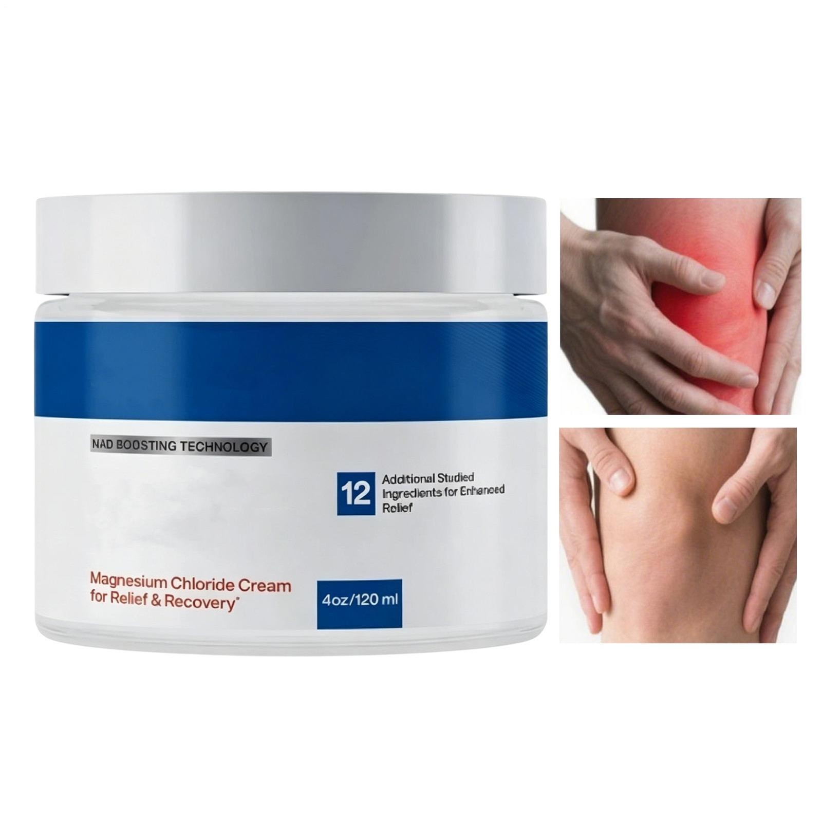 Magnesium Freeze -Topical Magnesium Cream with Niacinamide For Joints Low Back