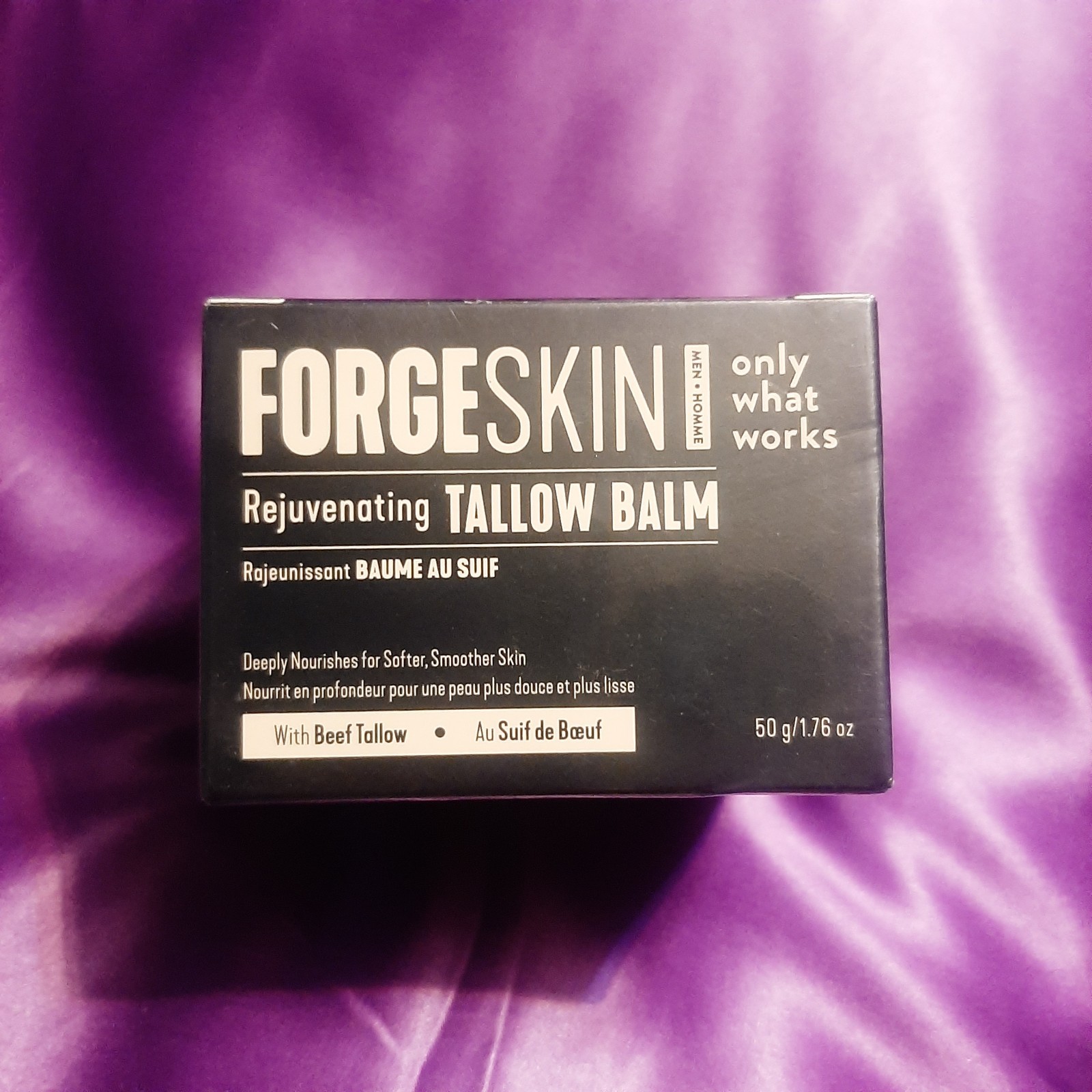 FORGE SKIN Mens FACE Tallow BALM 50g Beef Tallow Hydrating Cream (New Formula)