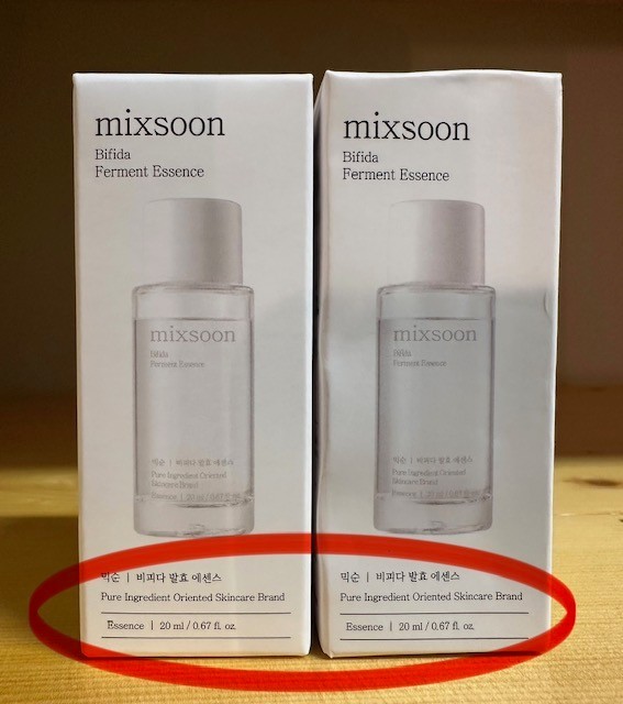 Lot of 2 Mixsoon Bifida Ferment Essence – 0.67 fl oz each – Exp 06/2028 – NIB!